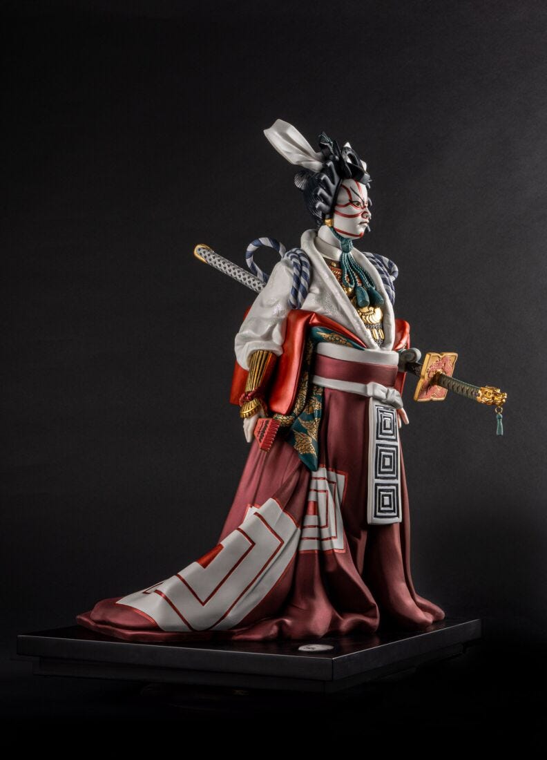 Japan-Kabuki Sculpture - Limited Edition