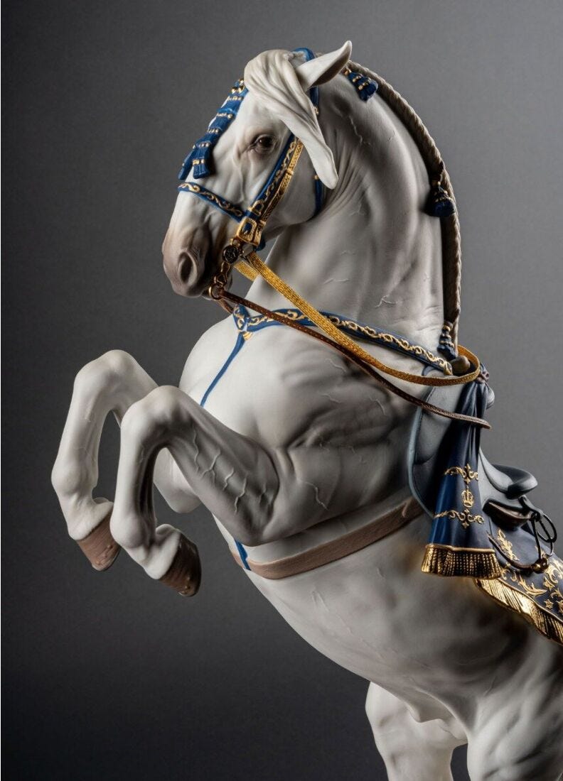 Spanish Pure Breed Sculpture, Haute École - Limited Edition