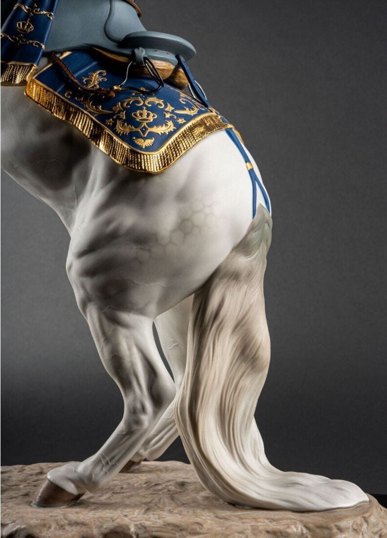Spanish Pure Breed Sculpture, Haute École - Limited Edition