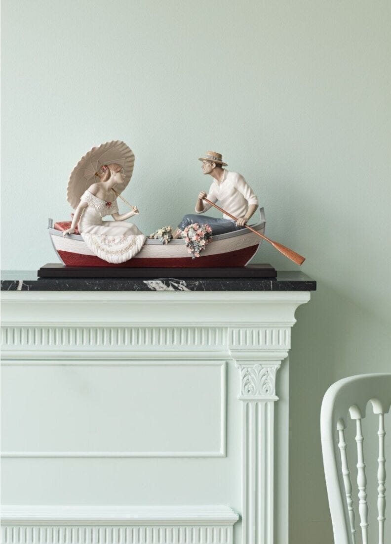 Romance On The Lake Sculpture