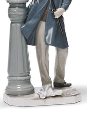 Lamplighter Figurine