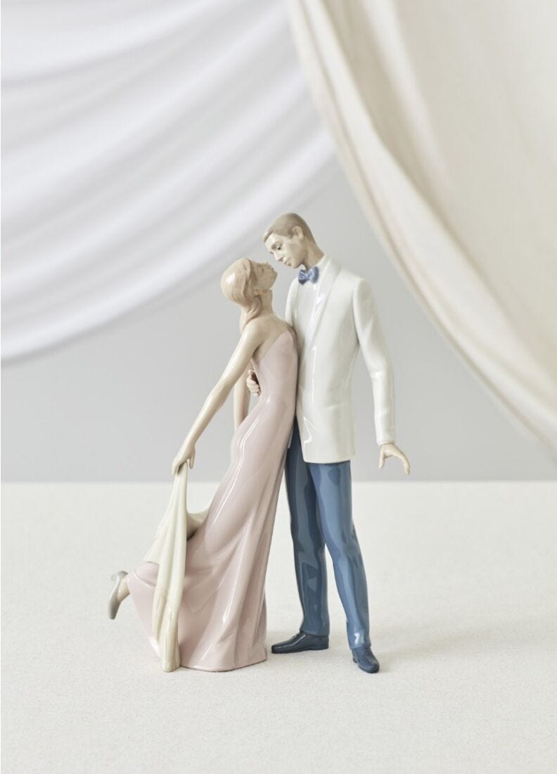 Happy Anniversary Couple Figurine