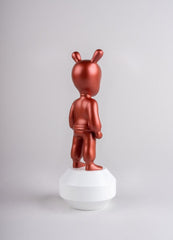 The Metallic Red Guest Figurine, Small Model