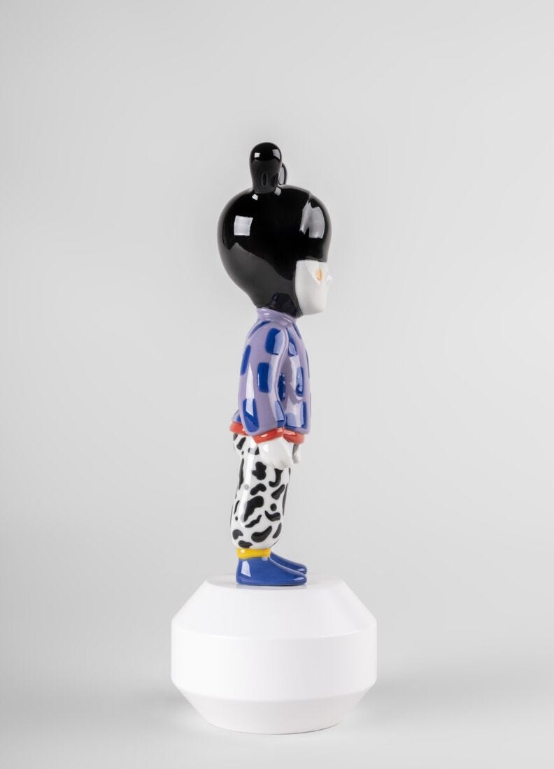 The Guest by Camille Walala, Little Sculpture - Numbered Edition