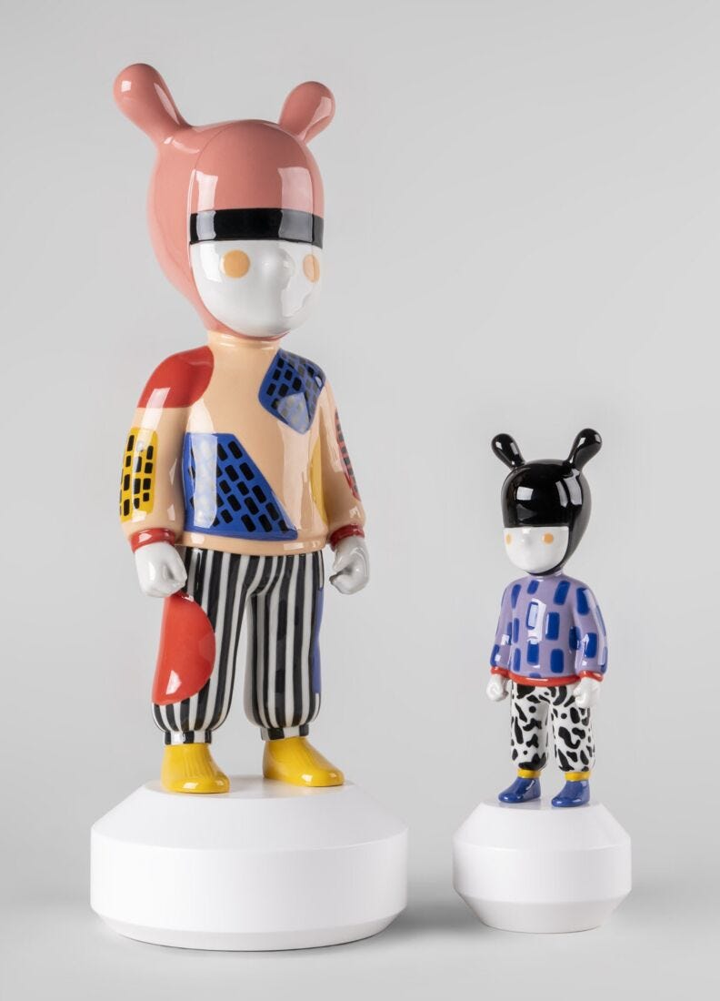 The Guest by Camille Walala, Little Sculpture - Numbered Edition
