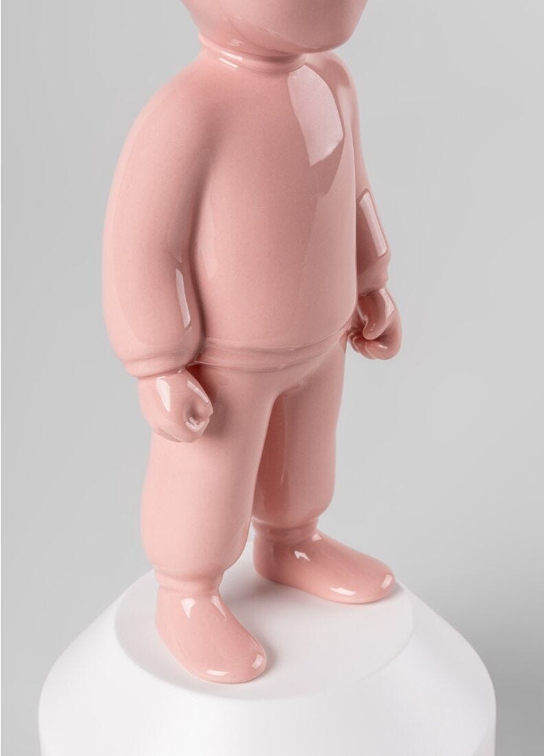 The Pink Guest Sculpture, Small Model