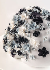Life Is Flower Sculpture, Black & White - Limited Edition