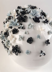 Life Is Flower Sculpture, Black & White - Limited Edition