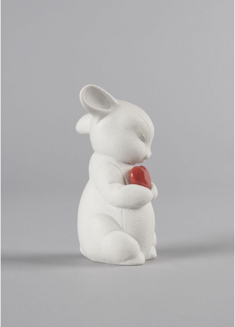 Puffy, Generous Rabbit Figurine