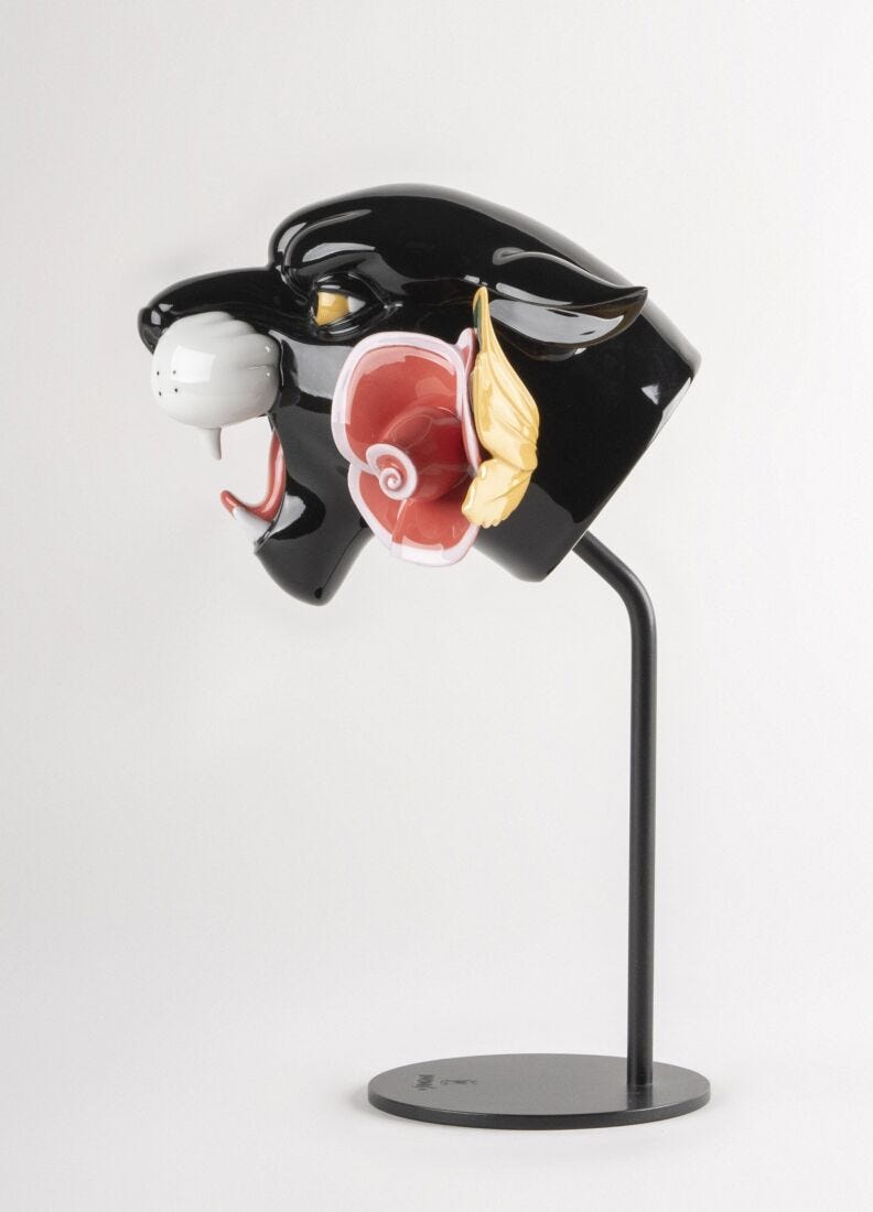Wild Panther Figurine