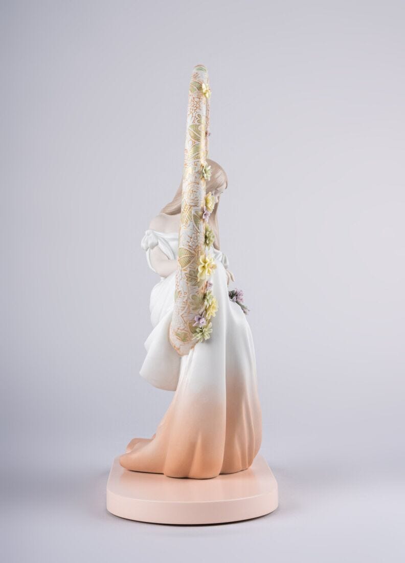In Her Thoughts Woman Figurine