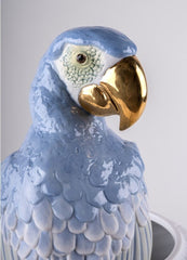 Macaw Bird Vase