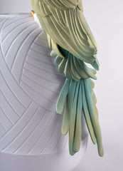 Macaw Bird Vase
