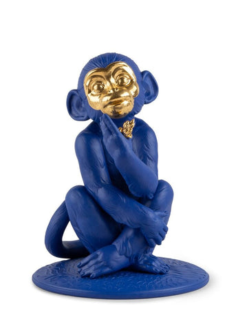 Little Monkey (blue-gold)