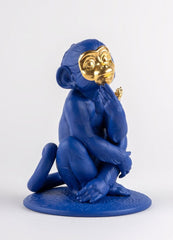 Little Monkey, Blue/Gold