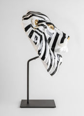 Lion Mask, Black/Gold