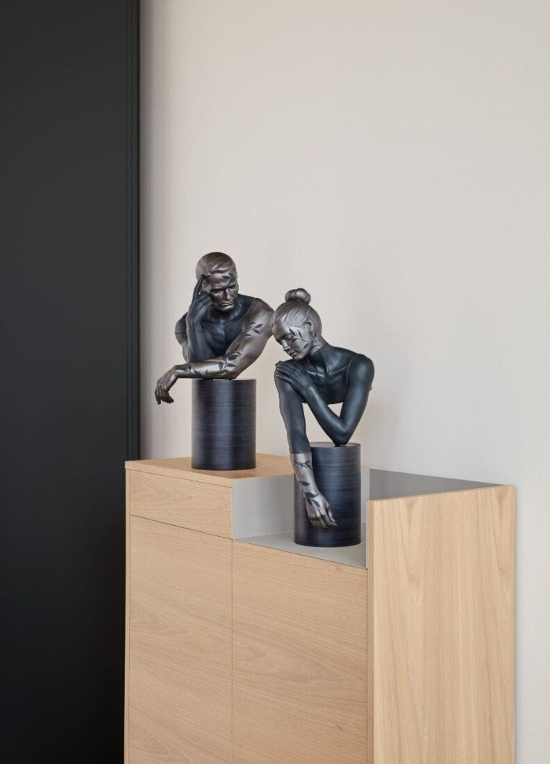 Reflections Of Nature, Him Sculpture