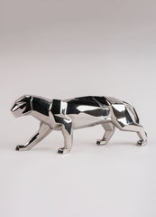 Panther Sculpture, Silver