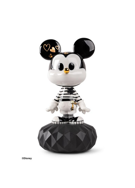 Mickey In Black And White Sculpture