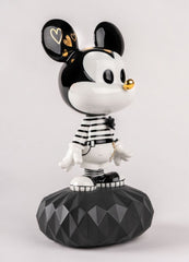 Mickey In Black And White Sculpture