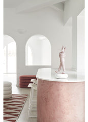 Embraced Sculpture, Pink