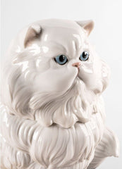 Persian Cat Sculpture