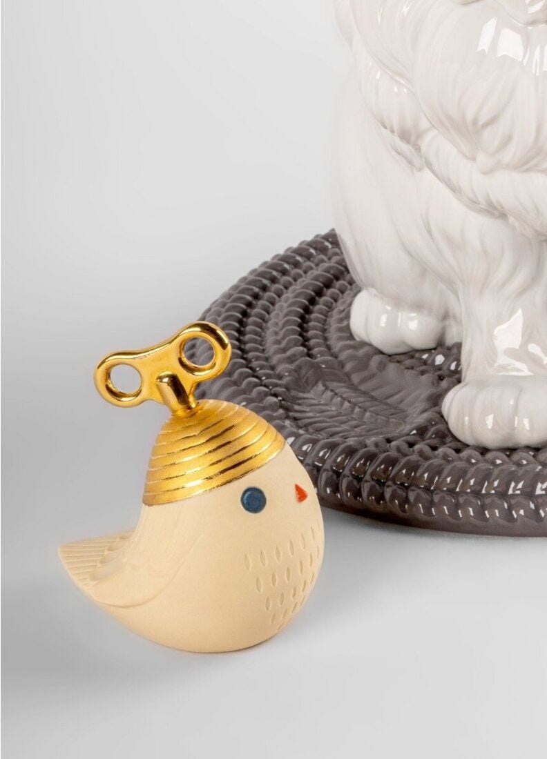 Persian Cat Sculpture