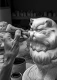 Persian Cat Sculpture