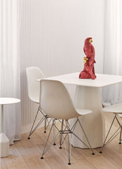 Macaw Bird Sculpture, Red/Gold - Limited Edition