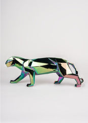 Panther Sculpture, Iridiscent