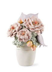 Vase With Flowers, Pink