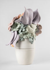 Vase With Flowers, Pink