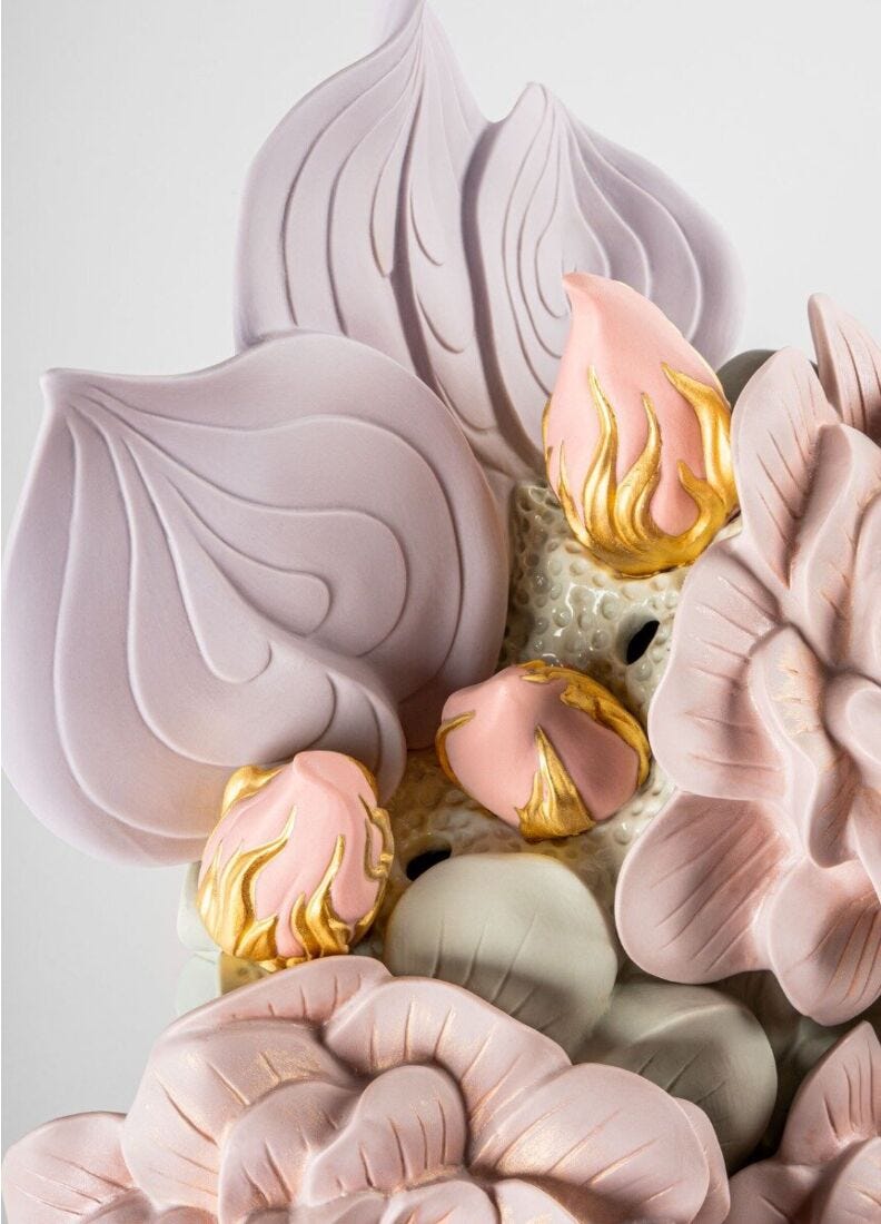 Vase With Flowers, Pink