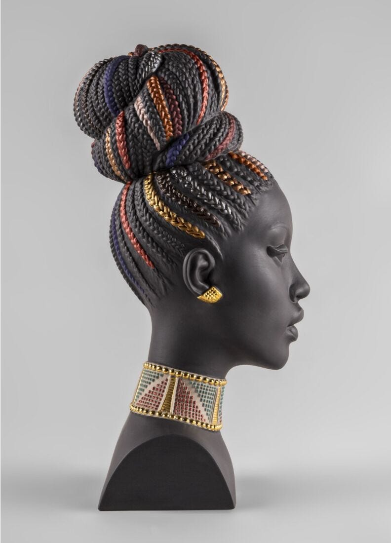 African Colors Sculpture