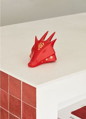 The Dragon Sculpture, Red/Gold