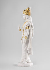 Sita Sculpture, Golden Luster