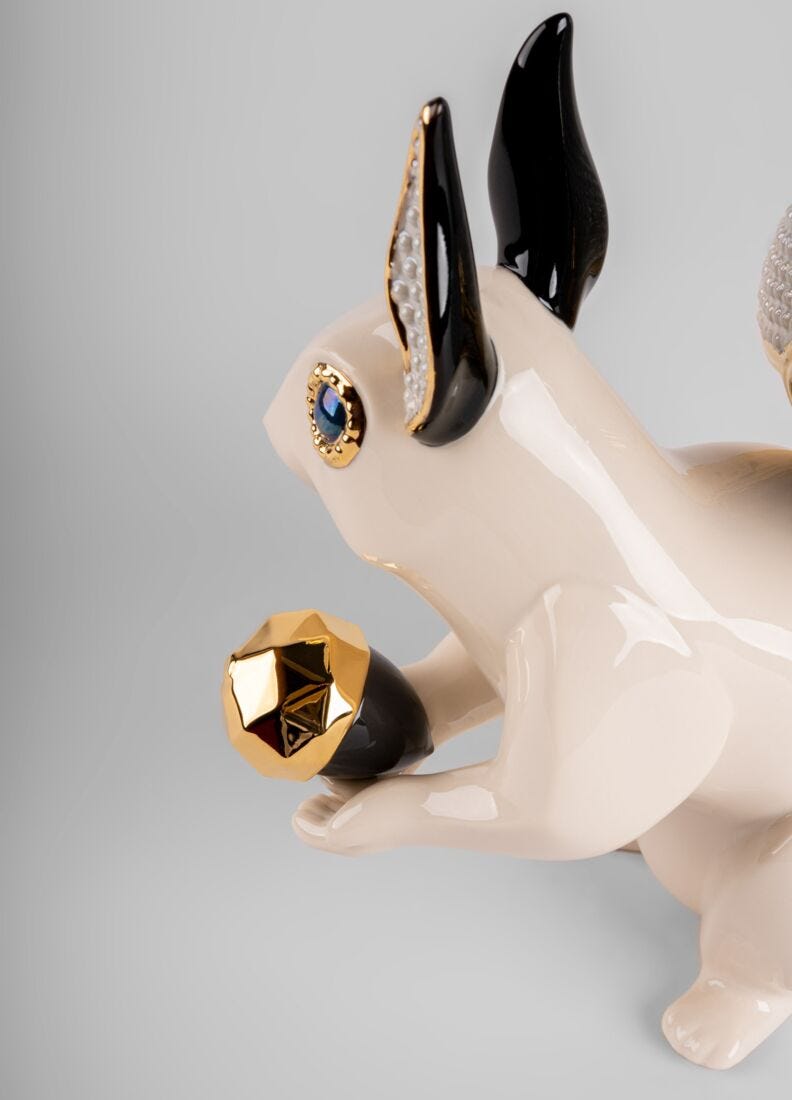 Squirrel Jewel Sculpture