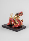 Dragon Sculpture. Red. Limited Edition