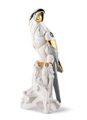 Macaw Bird Cyborg Sculpture