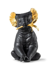 Koala Sculpture, Black & Gold - Limited Edition