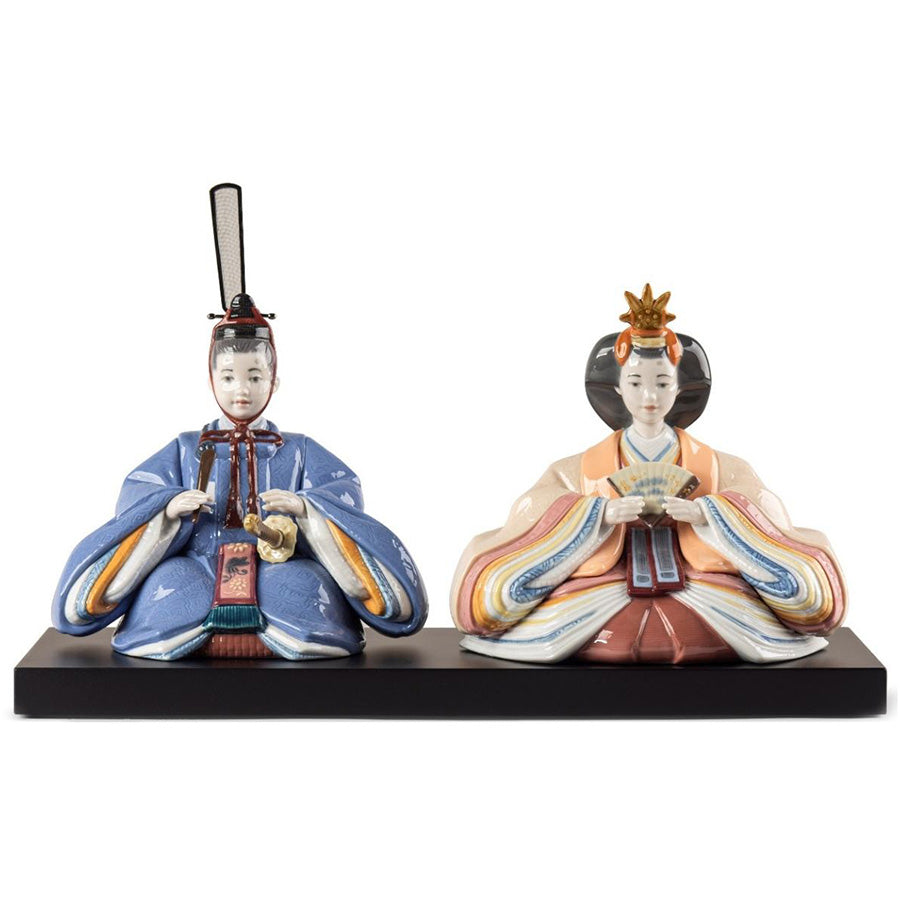 Hina Dolls (blue-salmon)