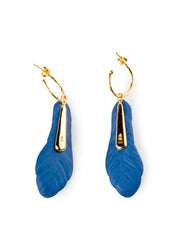 Paradise Wings Creole Earrings