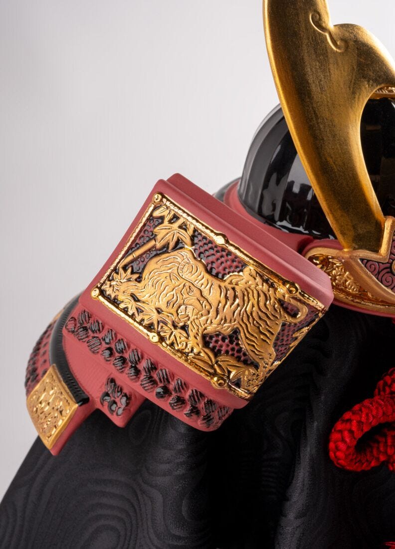 Samurai Helmet Figurine