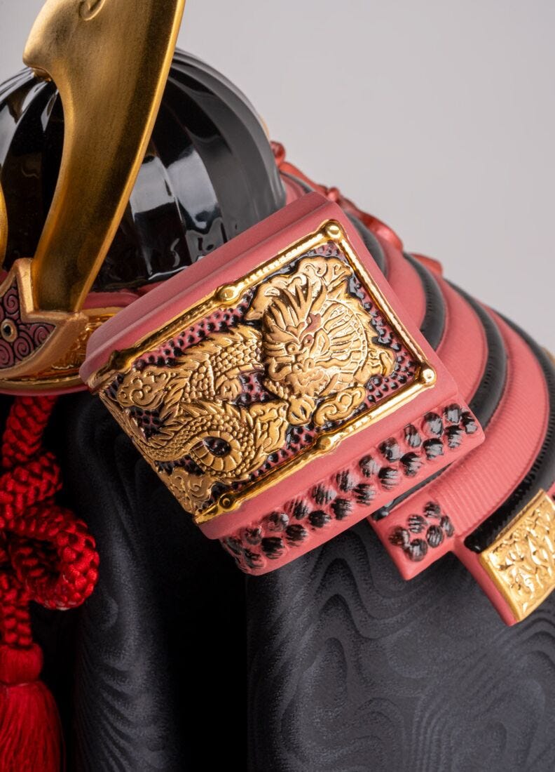 Samurai Helmet Figurine