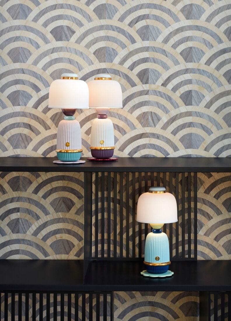 Kokeshi Lamp, Cream