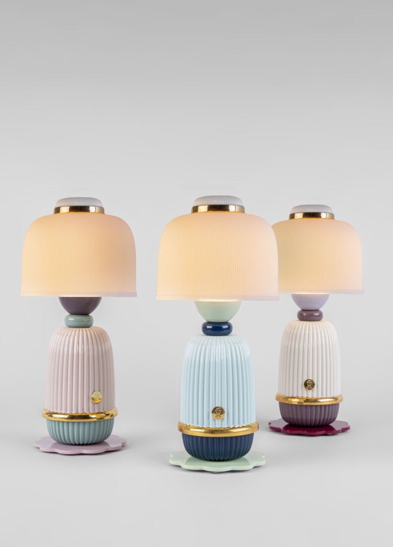 Kokeshi Lamp, Cream