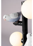 Parrot Table Lamp. Black (us)