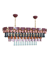 Seasons Chandelier Oval 150cm, Fall (US)