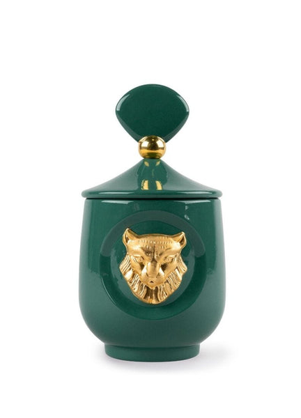 Lynx Candle Luxurious Animals. Redwood Fire Scent