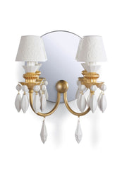 Belle De Nuit 2 Lights Wall Sconce. Golden Luster (us)